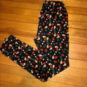 Os lularoe leggings RARE with birds